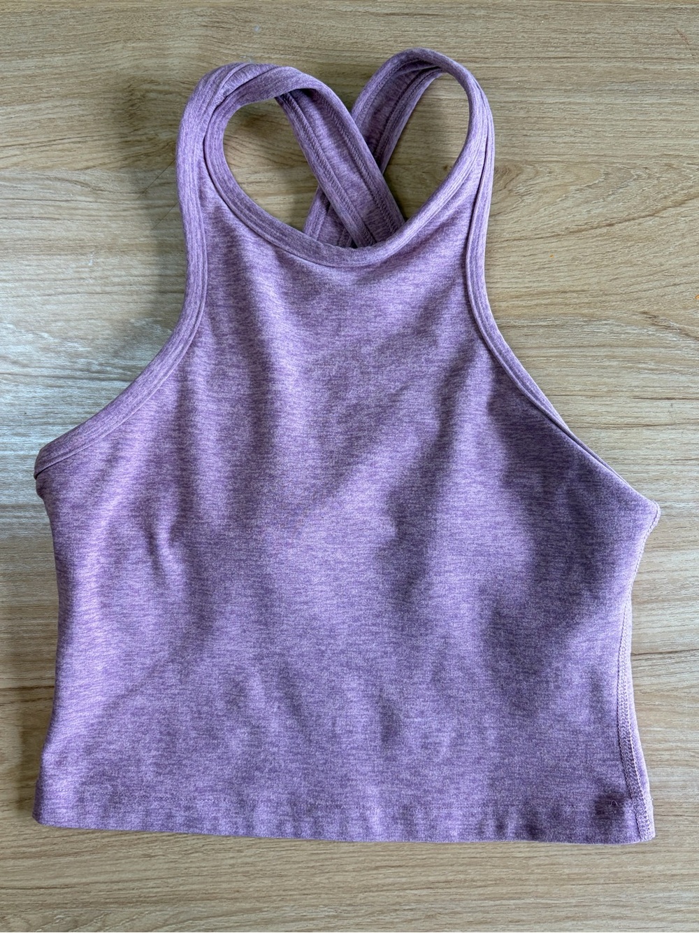 Beyond Yoga Lavender Purple Women's Crop Tank Top XS Polyester Spandex